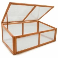 HECHT Serre En Bois Jardin Chassis De Couche Herba 100 X 40 X 60 Cm