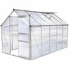 HABITAT ET JARDIN Serre Jardin Polycarbonate "Hortensia" - 6m² - Transparent. -France Serre de jardin Soldes 2022 10972938 1