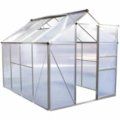 HABITAT ET JARDIN Serre Jardin Polycarbonate "Hortensia" 4,8m²