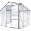 HABITAT ET JARDIN Serre Jardin Polycarbonate "Hortensia" - 3,65m² - Transparent.