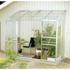 LAMS Serre Mélissa IDA 3300 De 3,30 M², Couleur Aluminium - Aluminium