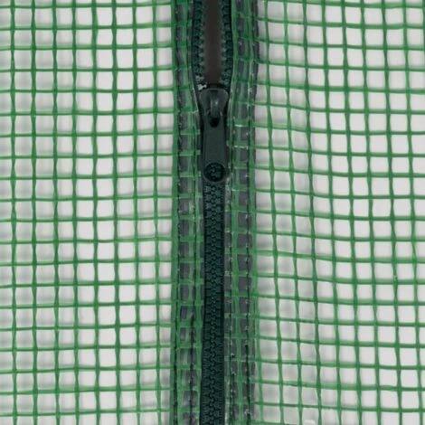 IDMARKET Bâche De Rechange 130G/M² Pour Serre Tunnel 6M² Verte 4 Saisons ROMA - Vert 6 IDMARKET Bâche De Rechange 130G/M² Pour Serre Tunnel 6M² Verte 4 Saisons ROMA - Vert – Image 4