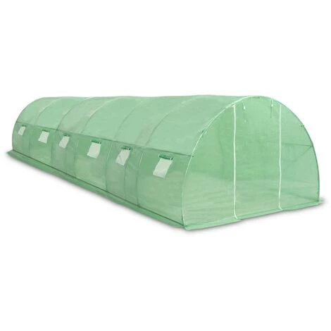 VidaXL Serre 27 M² 900x300x200 Cm - Vert 6 VidaXL Serre 27 M² 900x300x200 Cm - Vert – Image 4