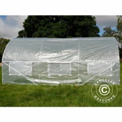 DANCOVER Serre Tunnel 3x4,5x2m, 13,5m², Transparent - Transparent -France Serre de jardin Soldes 2022 12728256 5