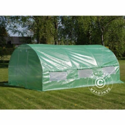 DANCOVER Serre Tunnel 3x4,5x2m, 13,5m², Vert - Vert
