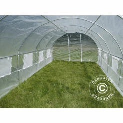DANCOVER Serre Tunnel 3x8x2m, 24m², Transparent - Transparent -France Serre de jardin Soldes 2022 12728270 5