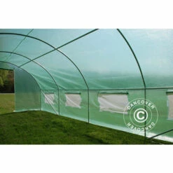 DANCOVER Serre Tunnel 4x8x2m, 32m², Vert - Vert -France Serre de jardin Soldes 2022 12728286 4