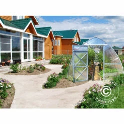 DANCOVER Serre En Polycarbonate, Arrow 5,2m², 2,6x2m, Argent - Argenté -France Serre de jardin Soldes 2022 12728337 3