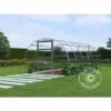 DANCOVER Serre Polycarbonate TITAN Arch 280, 18m², 3x6m, Argent - Argenté -France Serre de jardin Soldes 2022 12728367 1