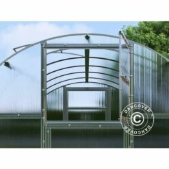 DANCOVER Serre Polycarbonate TITAN Arch 280, 18m², 3x6m, Argent - Argenté 9 DANCOVER Serre Polycarbonate TITAN Arch 280, 18m², 3x6m, Argent - Argenté -France Serre de jardin Soldes 2022 12728367 3
