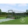 DANCOVER Serre Polycarbonate TITAN Arch 280, 24m², 3x8m, Argent - Argenté 2 DANCOVER Serre Polycarbonate TITAN Arch 280, 24m², 3x8m, Argent - Argenté -France Serre de jardin Soldes 2022 12728368 1