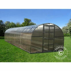 DANCOVER Serre Polycarbonate TITAN Arch 320, 30m², 3x10m, Argent - Argenté -France Serre de jardin Soldes 2022 12728386 5