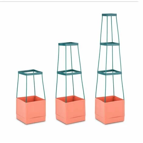 Waldbeck Tomato Tower Lot 2 Pots Plantes Tomates 25x150x25cm Tuteur Polypropylèn 6 Waldbeck Tomato Tower Lot 2 Pots Plantes Tomates 25x150x25cm Tuteur Polypropylèn – Image 4