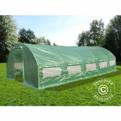 DANCOVER Serre Tunnel 4x6,6x2m, 26,4m², Vert - Vert 10 DANCOVER Serre Tunnel 4x6,6x2m, 26,4m², Vert - Vert -France Serre de jardin Soldes 2022 13237227 4