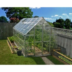 Palram - Canopia | Serre De Jardin Octave 9m² Argent -France Serre de jardin Soldes 2022 13736066 2