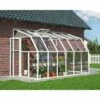 Palram - Canopia | Véranda Sun Room 2X4 Blanche -France Serre de jardin Soldes 2022 13736192 1