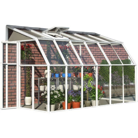 Palram - Canopia | Véranda Sun Room 2X4 Blanche 4 Palram - Canopia | Véranda Sun Room 2X4 Blanche – Image 2