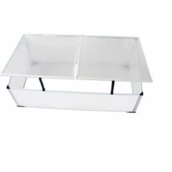 VIDAXL Serre Sans Fond à 2 Trappes - Transparent -France Serre de jardin Soldes 2022 14277915 3