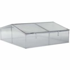 HABITAT ET JARDIN MINI SERRE DE JARDIN OU BALCON POLYCARBONATE ROSA