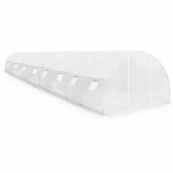 VidaXL Serre 36 M² 1200x300x200 Cm - Blanc 9 VidaXL Serre 36 M² 1200x300x200 Cm - Blanc -France Serre de jardin Soldes 2022 14984527 3