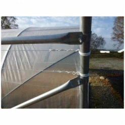 ATOUT LOISIR Serre Tunnel PRO-400 Larg 4 M , L 4 M, Façade 1 Porte Simple Et 1 Façade Pleine -France Serre de jardin Soldes 2022 15011876 4