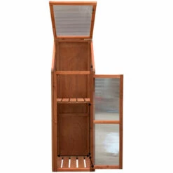 Serre De Jardin Gardiun Wooden III 41x35x132 Cm En Bois Et Polycarbonate -France Serre de jardin Soldes 2022 15884325 3