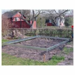 HALLS Popular 66 En Verre Horticole - 3.80 M², Couleur Forest Green, Base Sans Base - Forest Green -France Serre de jardin Soldes 2022 16255971 3