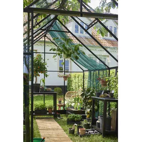 HALLS Serre En Verre Trempé Qube+ 812 - 9.90 M², Base Sans Base 5 HALLS Serre En Verre Trempé Qube+ 812 - 9.90 M², Base Sans Base – Image 3