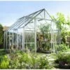 HALLS Serre En Verre Trempé Magnum 108 - 8.30 M², Couleur Silver, Base Base Black - Silver 2 HALLS Serre En Verre Trempé Magnum 108 - 8.30 M², Couleur Silver, Base Base Black - Silver -France Serre de jardin Soldes 2022 16498197 1