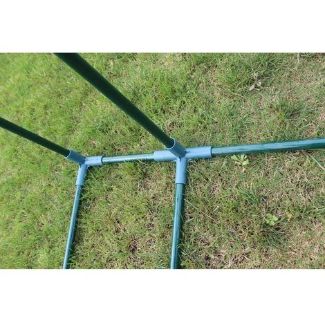 HABITAT ET JARDIN SERRE TOMATE PETUNIA- 2.04M² - 1.43 X 1.43 X 1.95 - Vert. 6 HABITAT ET JARDIN SERRE TOMATE PETUNIA- 2.04M² - 1.43 X 1.43 X 1.95 - Vert. – Image 4