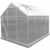 GARDIUN Serre De Jardin En Polycarbonate/Aluminium Lunada - 4,82 M² 249x193x190 Cm Avec Base 4 Modules 1 GARDIUN Serre De Jardin En Polycarbonate/Aluminium Lunada - 4,82 M² 249x193x190 Cm Avec Base 4 Modules -France Serre de jardin Soldes 2022 17270117 1