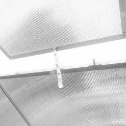 GARDIUN Serre De Jardin En Polycarbonate/Aluminium Lunada - 4,82 M² 249x193x190 Cm Avec Base 4 Modules 11 GARDIUN Serre De Jardin En Polycarbonate/Aluminium Lunada - 4,82 M² 249x193x190 Cm Avec Base 4 Modules -France Serre de jardin Soldes 2022 17270117 5