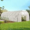 IDMARKET Serre Tunnel De Jardin 24m² Blanche Gamme Maraîchère DES ANDES 8x3M - Blanc 2 IDMARKET Serre Tunnel De Jardin 24m² Blanche Gamme Maraîchère DES ANDES 8x3M - Blanc -France Serre de jardin Soldes 2022 17749371 1