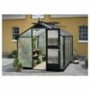 JULIANA Serre Polycarbonate Compact 5 M², Couleur Silver, Base Sans Base - Silver -France Serre de jardin Soldes 2022 17858213 1