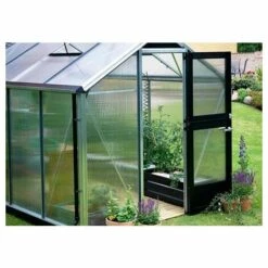 JULIANA Serre Polycarbonate Compact 5 M², Couleur Silver, Base Sans Base - Silver 9 JULIANA Serre Polycarbonate Compact 5 M², Couleur Silver, Base Sans Base - Silver -France Serre de jardin Soldes 2022 17858213 3