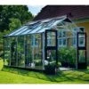 JULIANA Serre En Verre Trempé Premium 10.9 M², Couleur Anthracite, Base Sans Base - Anthracite 1 JULIANA Serre En Verre Trempé Premium 10.9 M², Couleur Anthracite, Base Sans Base - Anthracite -France Serre de jardin Soldes 2022 17859401 1