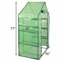COSTWAY SERRE DE JARDINAGE Mini Serre De Jardin 143x73x195cm Serre à Tomates Tente De Plante 4 étages Vert 9 COSTWAY SERRE DE JARDINAGE Mini Serre De Jardin 143x73x195cm Serre à Tomates Tente De Plante 4 étages Vert -France Serre de jardin Soldes 2022 17914475 4