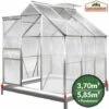 GARDEBRUK Serre De Jardin 5,85m³ - 1 Fenêtre Et Fondation En Acier Plantation Jardinage -France Serre de jardin Soldes 2022 18477265 1