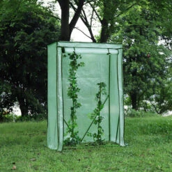 SEKEY Serre De Jardin Avec Entrée Enroulable 100 X 50 X 150 Cm, Vert 11 SEKEY Serre De Jardin Avec Entrée Enroulable 100 X 50 X 150 Cm, Vert -France Serre de jardin Soldes 2022 18631265 5