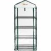 OGROW Mini Serre De Balcon Terrasse Jardin | Tente Abri Portable Extérieure | 4 Étagères | 68,6 x 48,3 x 157,5 Cm -France Serre de jardin Soldes 2022 18734167 1