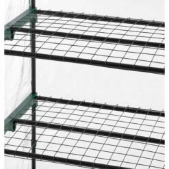 OGROW Mini Serre De Balcon Terrasse Jardin | Tente Abri Portable Extérieure | 4 Étagères | 68,6 x 48,3 x 157,5 Cm -France Serre de jardin Soldes 2022 18734167 3