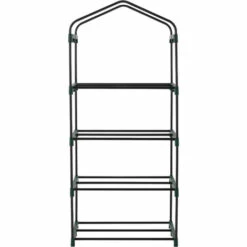 OGROW Mini Serre De Balcon Terrasse Jardin | Tente Abri Portable Extérieure | 4 Étagères | 68,6 x 48,3 x 157,5 Cm -France Serre de jardin Soldes 2022 18734167 5