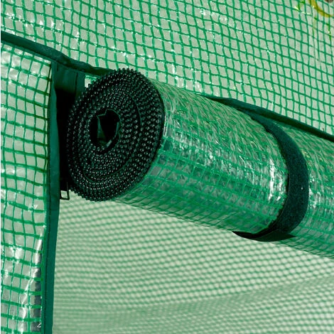 OGROW Mini Serre De Jardin | Tente Abri Pour Légume, Plantes En Polyéthylène Vert | 8 Étagères | 143 X 143 X 195 Cm 6 OGROW Mini Serre De Jardin | Tente Abri Pour Légume, Plantes En Polyéthylène Vert | 8 Étagères | 143 X 143 X 195 Cm – Image 4