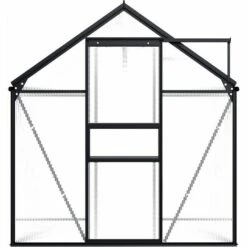 VidaXL Serre Anthracite Aluminium 3,61 M² - Anthracite -France Serre de jardin Soldes 2022 18800262 4