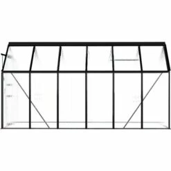 VidaXL Serre Anthracite Aluminium 7,03 M² - Anthracite 10 VidaXL Serre Anthracite Aluminium 7,03 M² - Anthracite -France Serre de jardin Soldes 2022 18800277 4