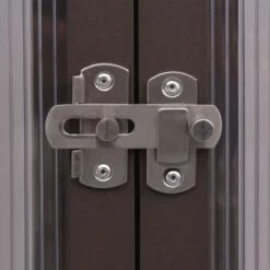 VidaXL Serre En Aluminium 240 X 211 X 232 Cm - Brun -France Serre de jardin Soldes 2022 18801258 3