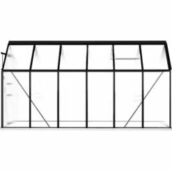 VidaXL Serre Avec Cadre De Base Anthracite Aluminium 7,03 M² - Anthracite -France Serre de jardin Soldes 2022 18904269 4