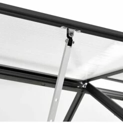 VidaXL Serre Avec Cadre De Base Anthracite Aluminium 9,31 M² - Anthracite -France Serre de jardin Soldes 2022 18904300 5