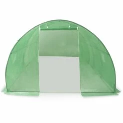 YOUTHUP Serre Avec Fondation En Acier 18 M2 600x300x200 Cm -France Serre de jardin Soldes 2022 19550445 5