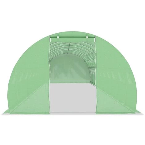 VidaXL Serre 45 M² 15x3x2 M - Vert 6 VidaXL Serre 45 M² 15x3x2 M - Vert – Image 4